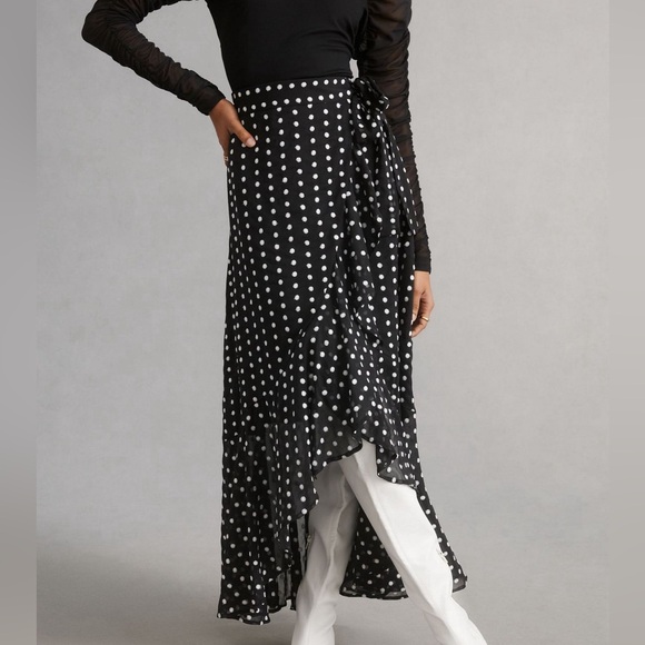 Maeve Asymmetrical Wrap Skirt - Picture 1 of 3